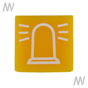 Symbol  Rundumwarnleuchte Gelb - More 2