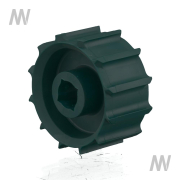 Dosierrad Grün 4mm  12Z - More 2