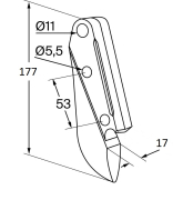 Metall-Säschar, für Hassia - More 2