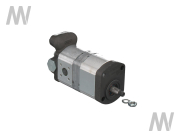 Bosch Rexroth external gear double hydraulic pump - More 2