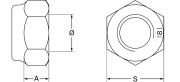 Sicherungsmutter M14 DIN 985 - More 2