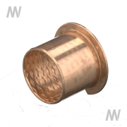 Bronze-Gleitlager mit Bund 39x35x35 mm - More 2