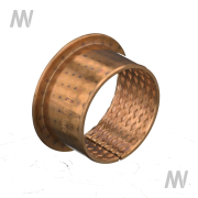 Bronze-Gleitlager mit Bund 50x45x30 mm - More 2