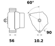 Generator 14V 200A - More 2