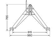 Tractor triangle cat. 2, Standard - More 2