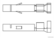 Rundsteckhülse AMP Tyco Mate-N-Lok 2,1 0,5-2,1mm² (50 Stück) - More 2