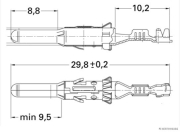 Rundstecker AMP Tyco RK 2,5 ELA 1,0-2,5mm² (50 Stück) - More 2