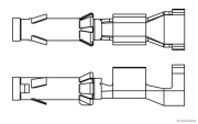 Rundsteckhülse AMP Tyco RK 1,5 ELA 1,0-2,5mm² (50 Stück) - More 2