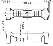 Stoßverbinder unisoliert 1,5-2,5mm² (100 Stück) - More 2