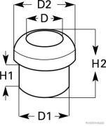 Cable gland, 12 mm, 50280112 (10 pcs) - More 2