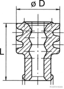 Schutzstopfen 5,9X6,3X7,8mm (50 Stück) - More 2