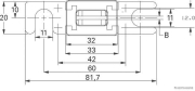 Strip fuses, 11 mm, 80V/425A - More 2