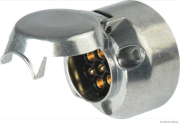Steckdose Aluminium mit Flachstecker Anschlüssen - More 2