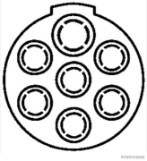 7-pin socket coupling - More 2