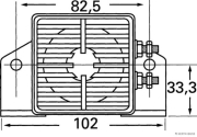 Rückfahrwarner 77 - 102 DB - More 2