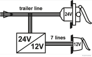 Spannungswandler 24V>12V - More 2