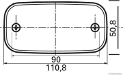 Front position light, white - More 2