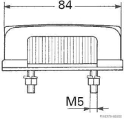 Kennzeichenbeleuchtung Lampe CSW - More 2