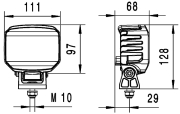 LED Arbeitsscheinwerfer 1.850 lm - More 2