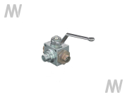 3-way block ball valve, L-bore, L12, 18x1.5 - More 2