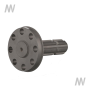 PTO stub, 6 teeth 1 3/8" - More 2