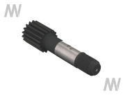 Shaft f. planetary wheels front axle - More 2