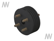 Gummidämpfer Kotflügelhalter vorne - More 2