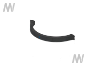 Oil pan gasket front - More 2