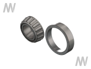 Kegelrollenlager kpl. - More 2