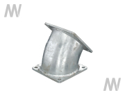 Elbow 45° 6" flange MZ - More 2