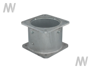 MZ swivel joint 8", quadr. flange - More 2