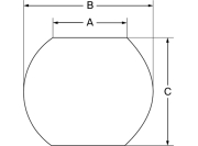 Lower link ball cat. 1, 22 mm - More 2