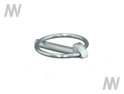 Klappstecker passend für Unterlenker Fangprofil, 7 x 41 x 47 mm - More 2