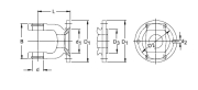Flange yoke FG 2200 - More 2