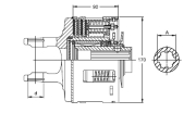 Friction clutch 2400 - More 2
