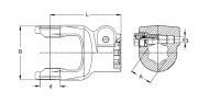 Aufsteckgabel AGCC 2700 - More 2