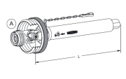 Gelenkwellenhälfte W 2400 - More 2