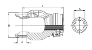 AG 2500 ZNP1 3/4-20 STIFT 134 70° - More 2