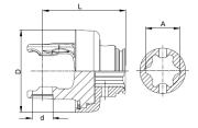 Drehspielkupplung IFM/R 2500 - More 2