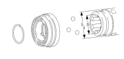 Ziehverschluss Agrarset 2100; 2200; 2300; 2400; 2380; 2480 - More 2