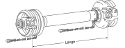 Ecoline propeller shaft W 100E SD05 - More 2