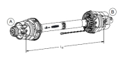Gelenkwelle  W 2480 - More 2