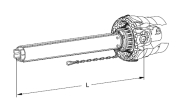 Gelenkwellenhälfte P 480 - More 2