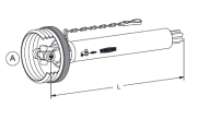 Gelenkwellenhälfte W 2300 - More 2