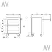 WERKZEUGWAGEN BUDDY SCHWARZ 1210-L7 - More 2
