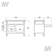 WERKBANK 1810-L - More 2