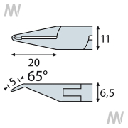 SPITZENSCHRÄGSCHNEIDER 4570-F E 2K - More 2