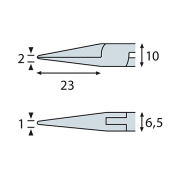 SPITZZANGE 4660-MH E 2K - More 2