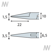FLACHZANGE 4710-MH E 2K - More 2