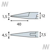 FLACHZANGE 4740-OH E 2K - More 2